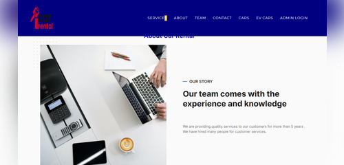 Online Car Renting Portal